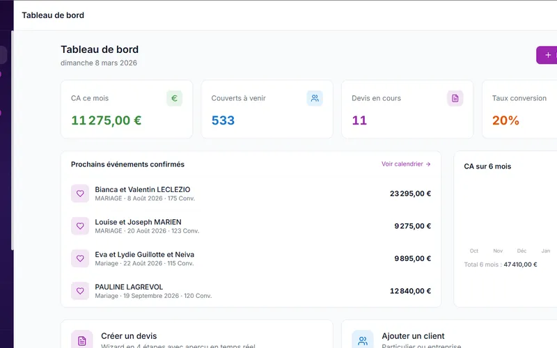 Logiciel de devis et facturation connecté au site web via API - Webomax - vue 1